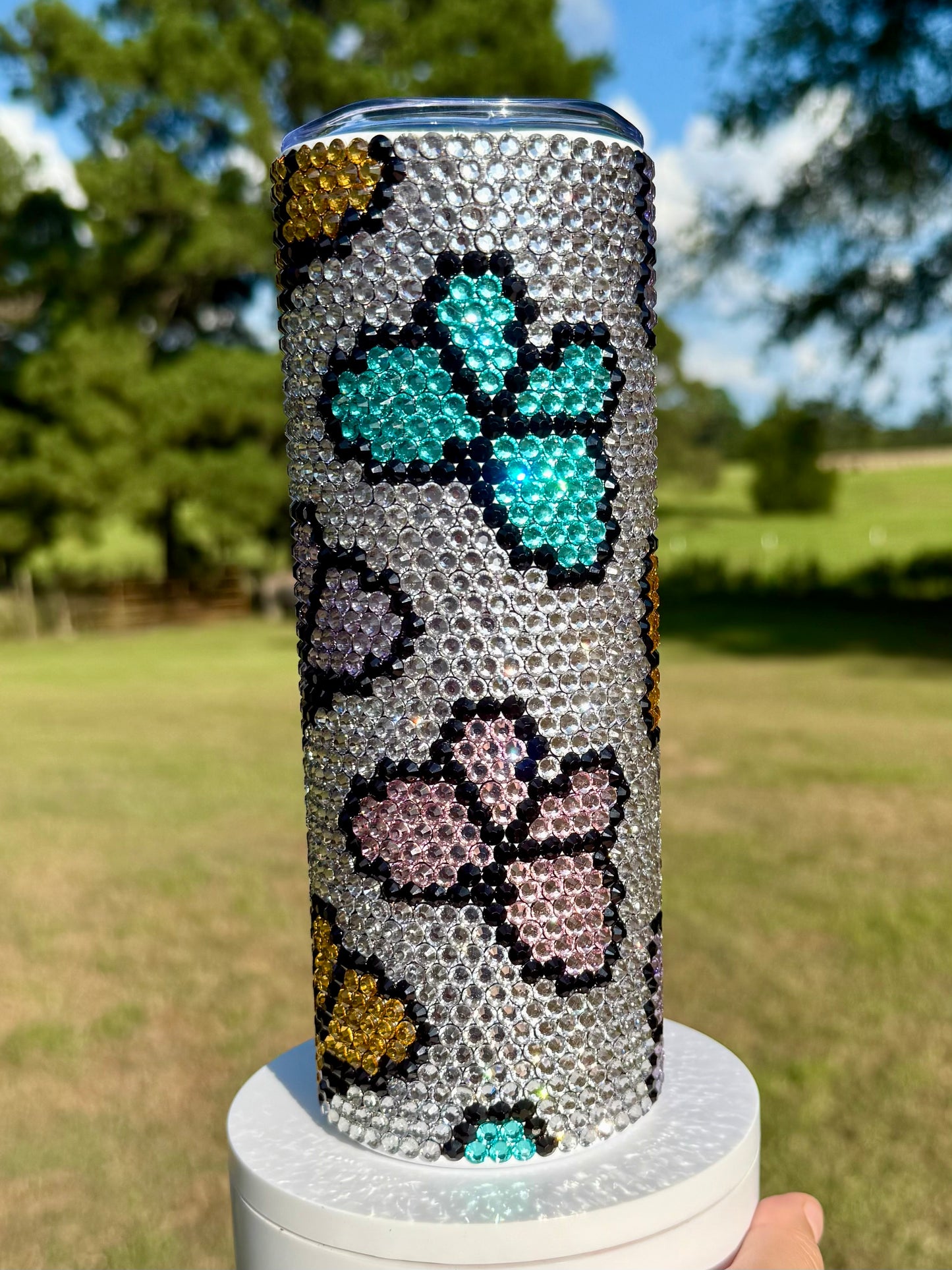 Butterfly Rhinestone Tumbler