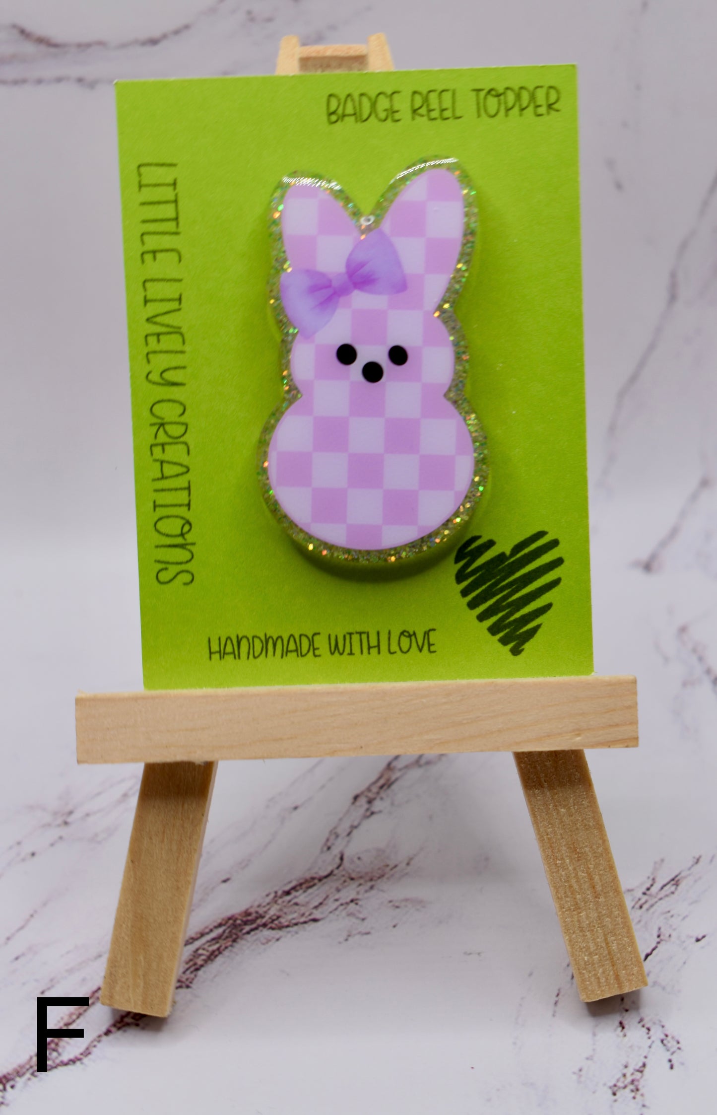 Checkered Peep Bunny
