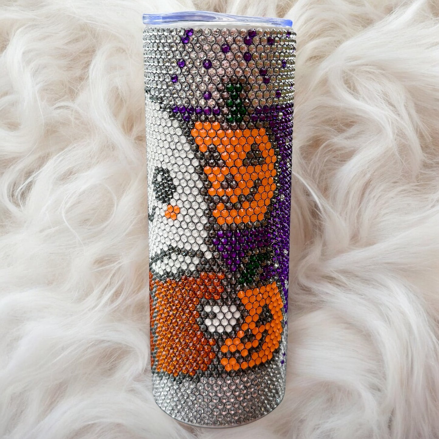 Bookish Ghost Rhinestone Tumbler