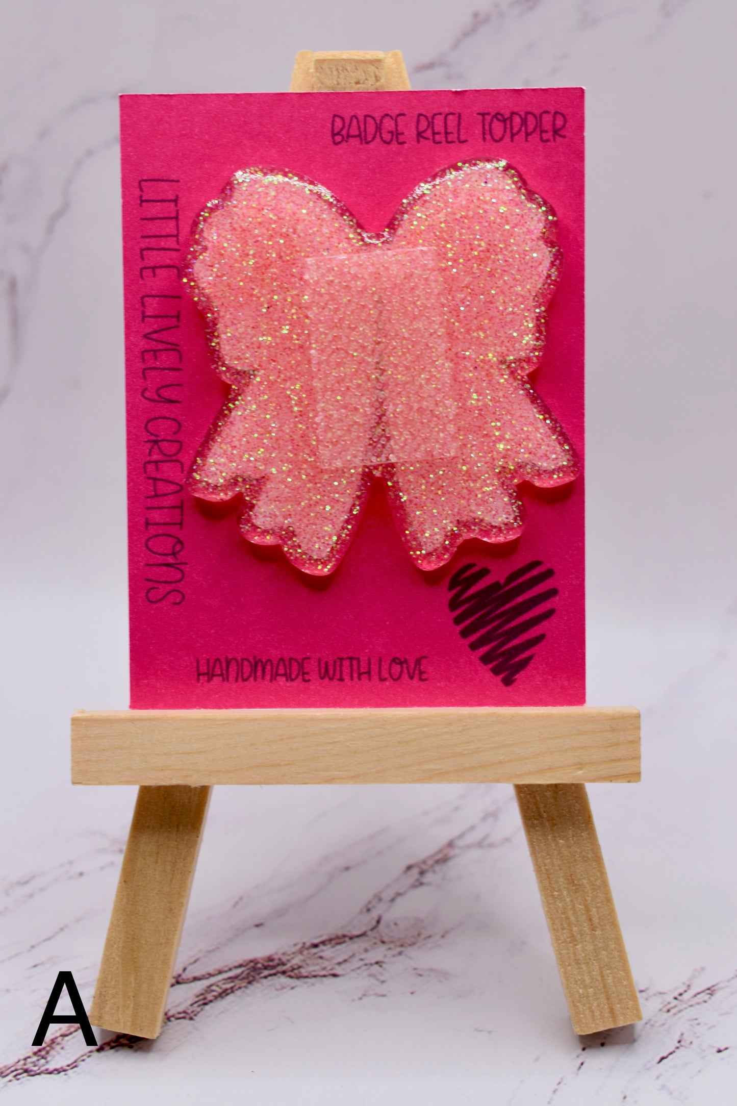 Ghosty Pink Bow
