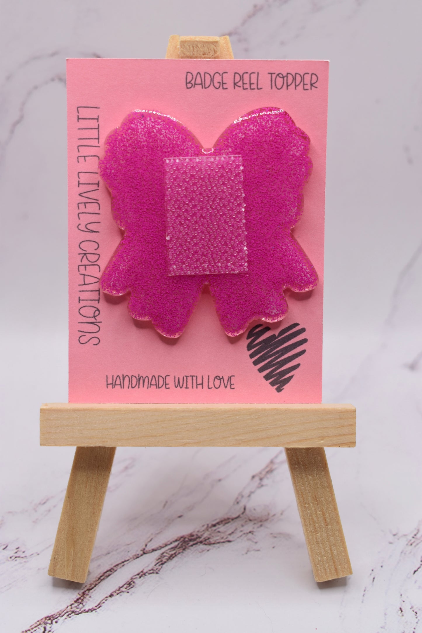 Ghosty Pink Bow
