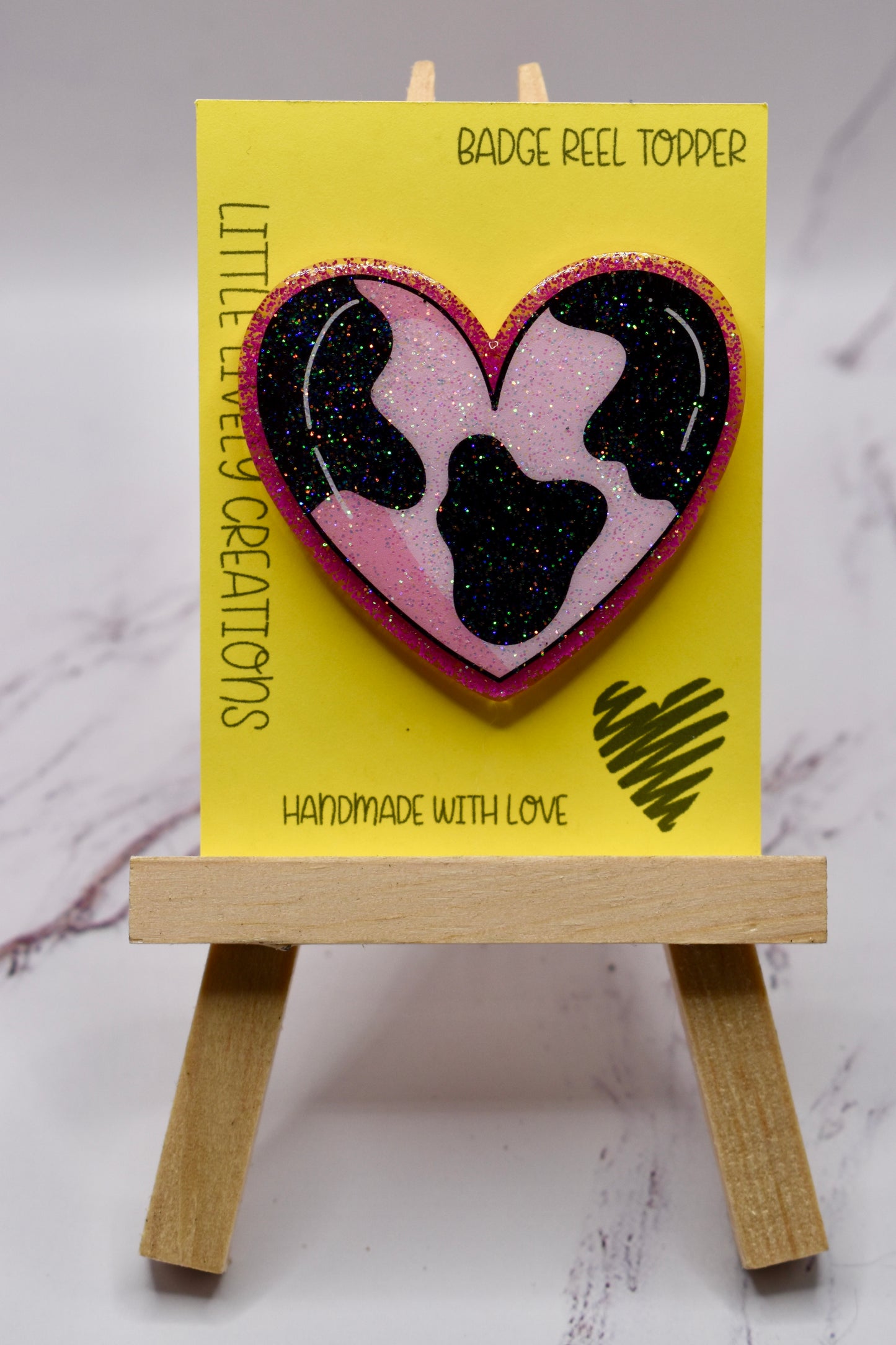 Pink Cow Heart