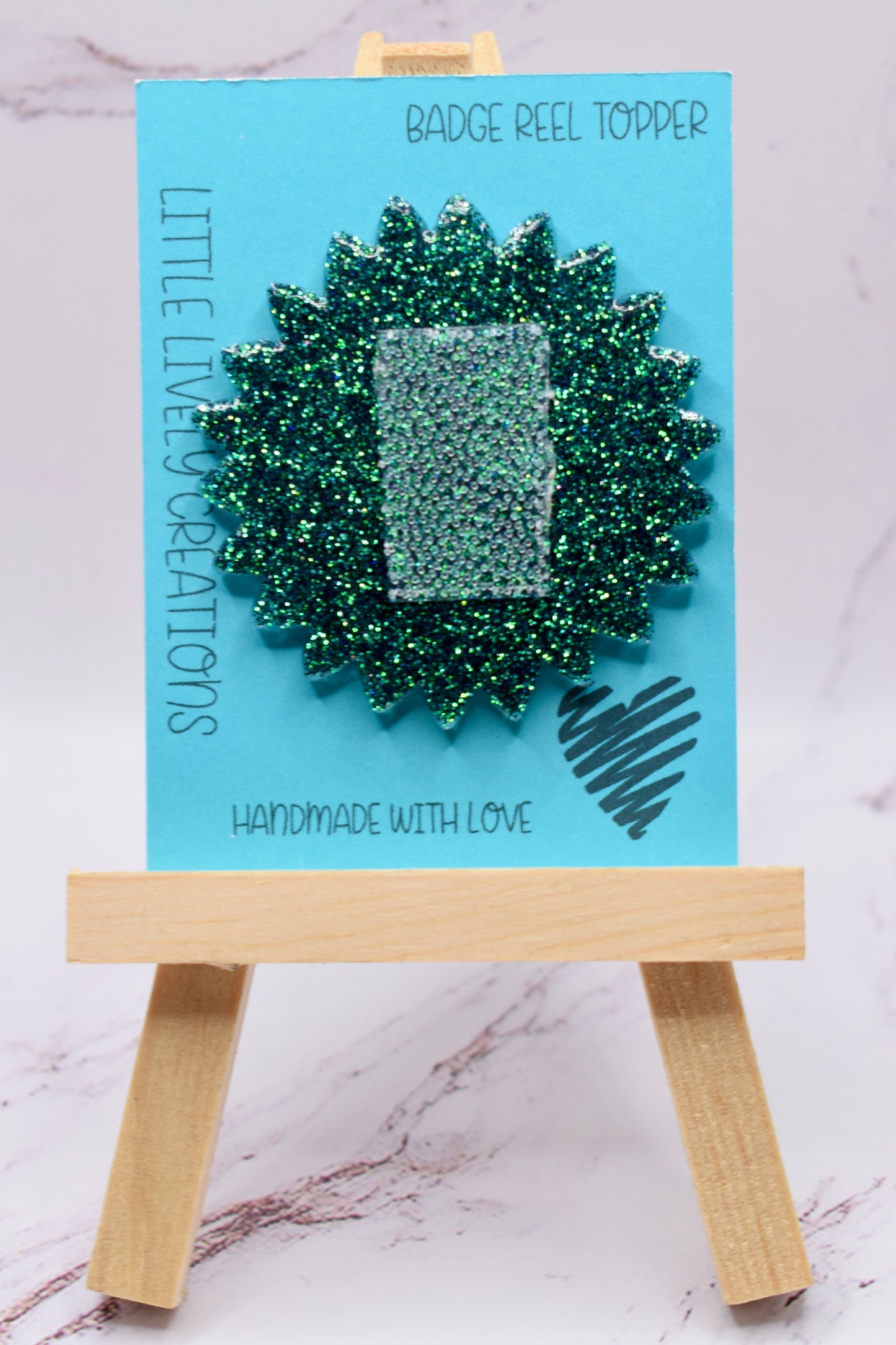 Teal Sunflower