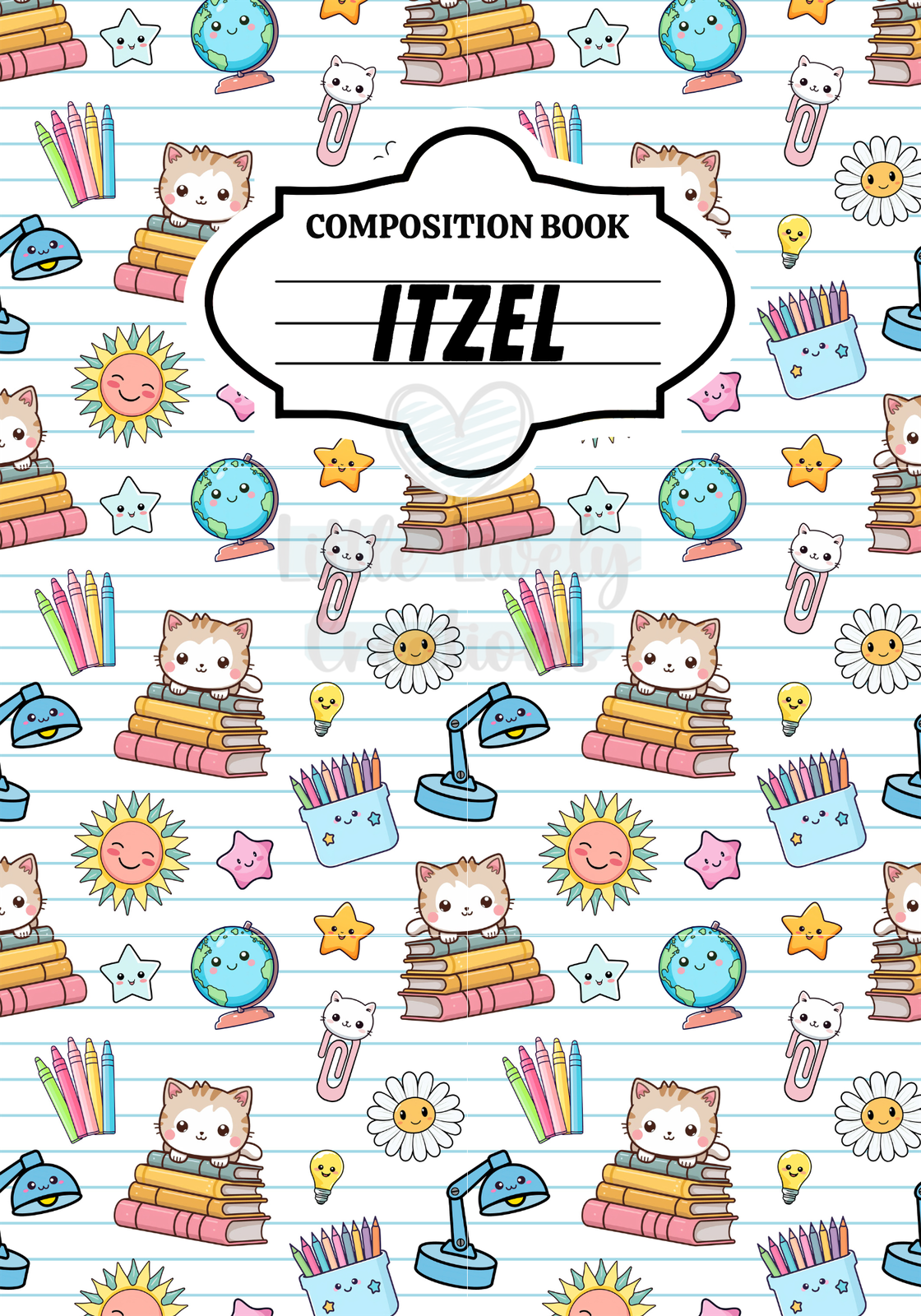 Personalized Composition Book