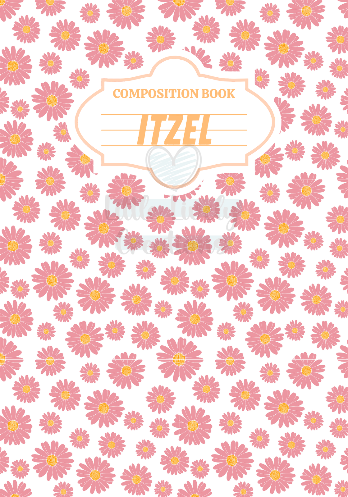 Personalized Composition Book