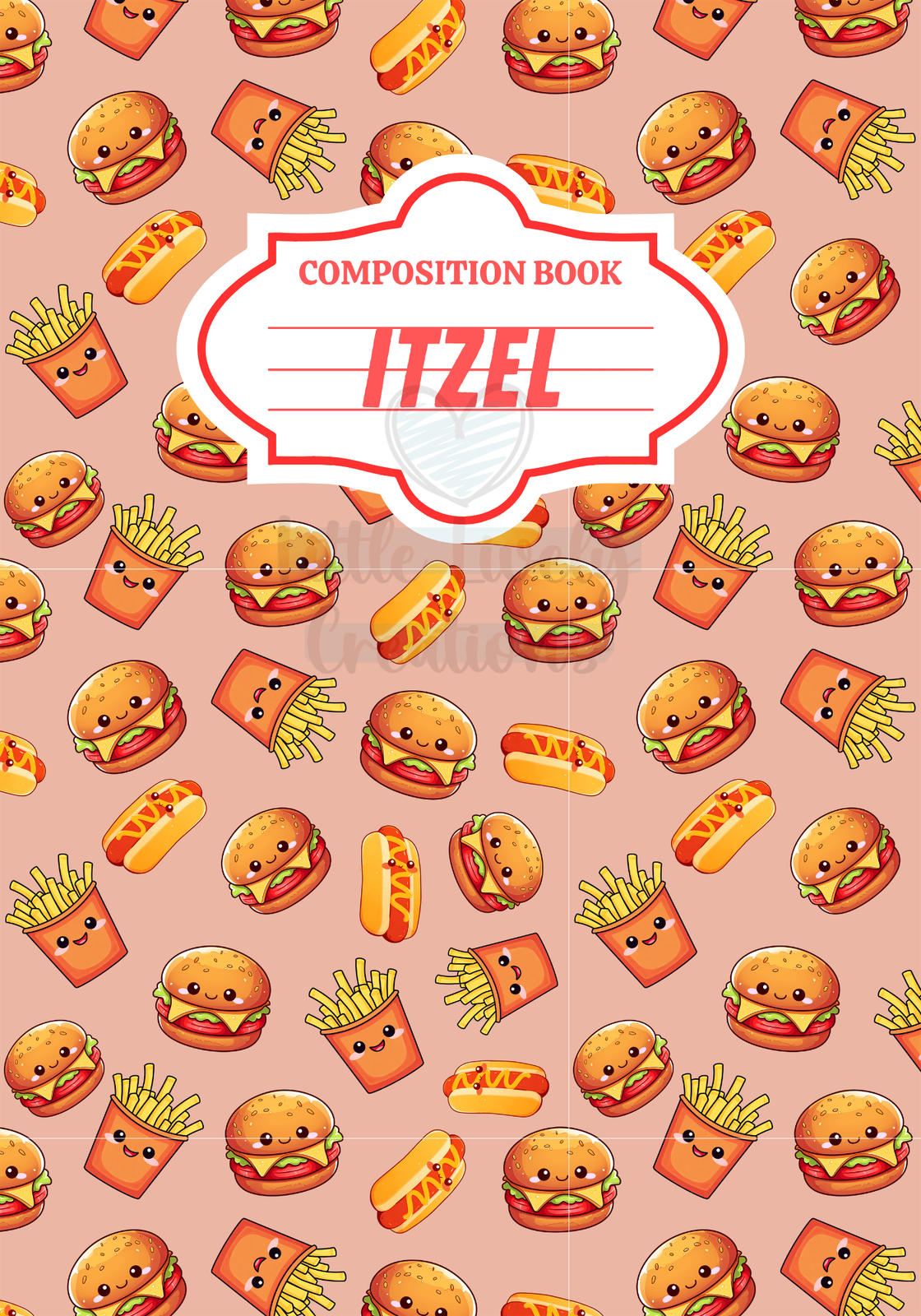 Personalized Composition Book