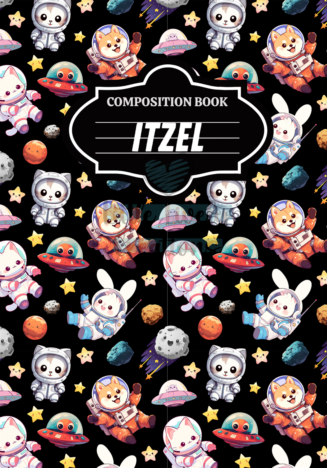 Personalized Composition Book