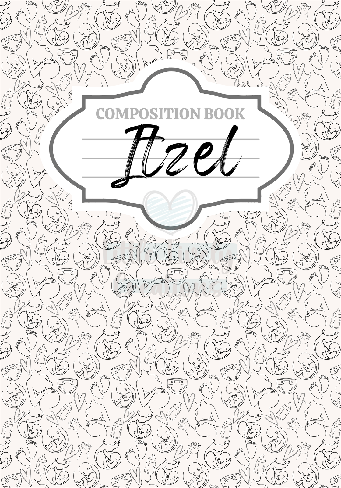 Personalized Composition Book