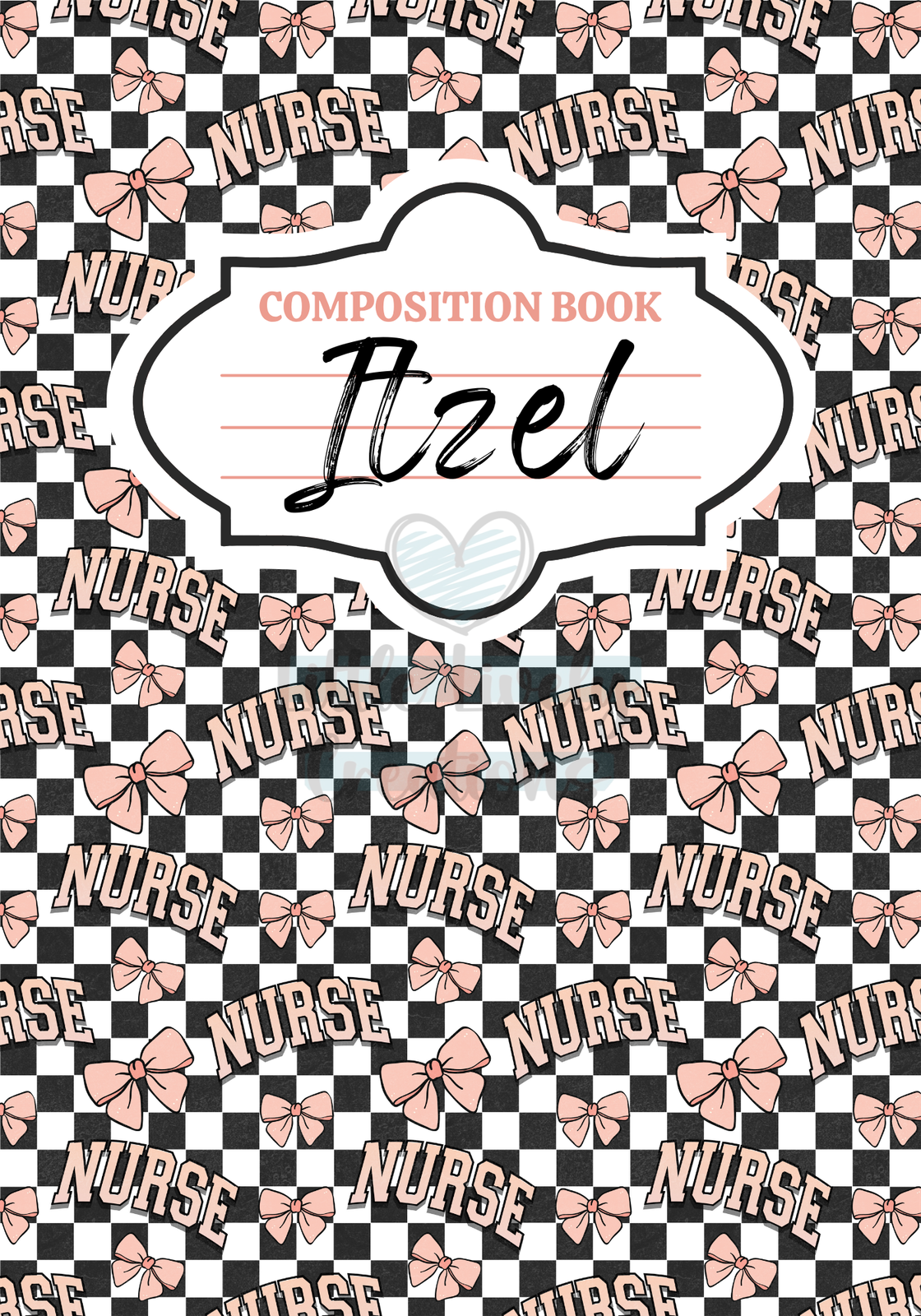 Personalized Composition Book