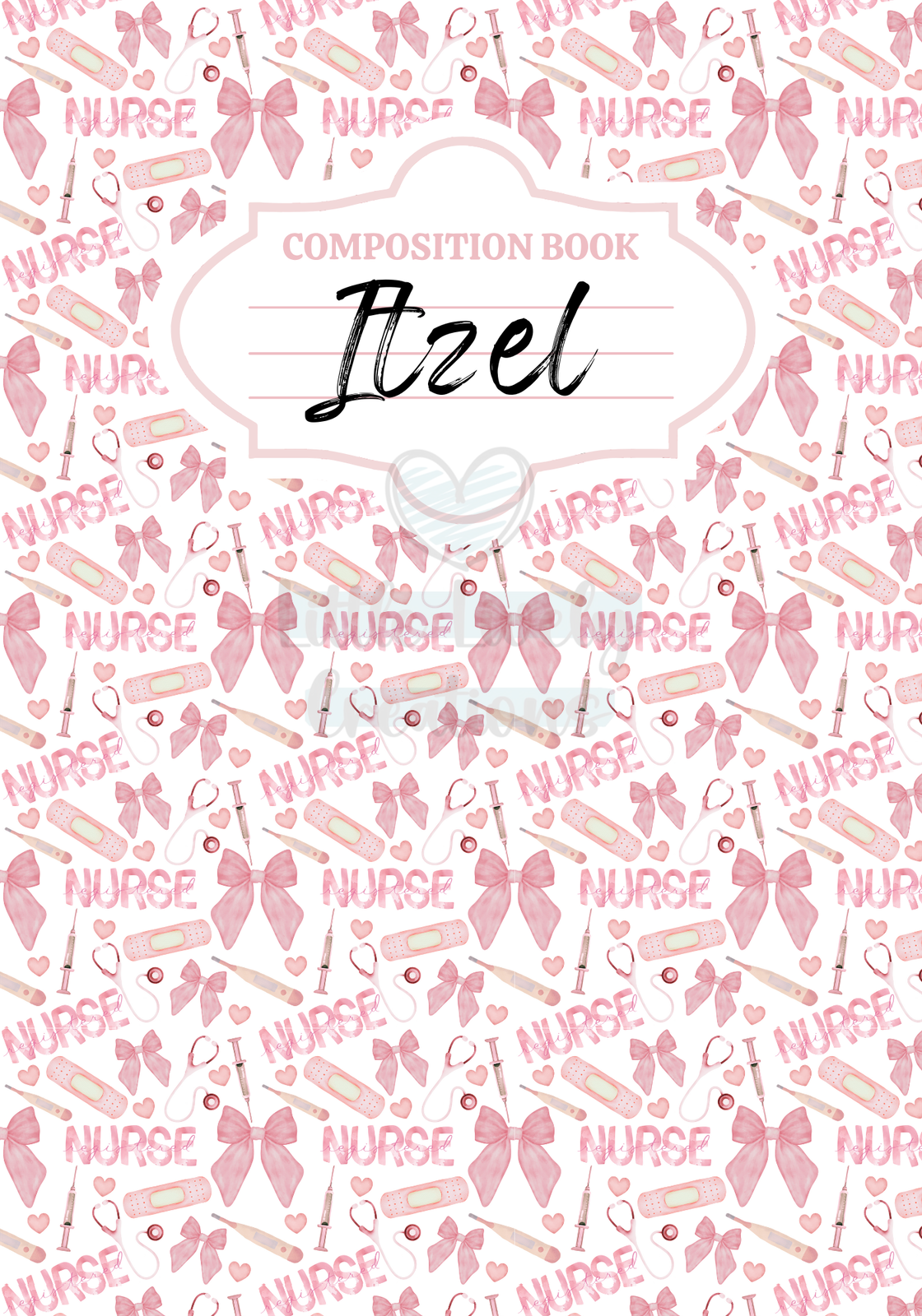 Personalized Composition Book