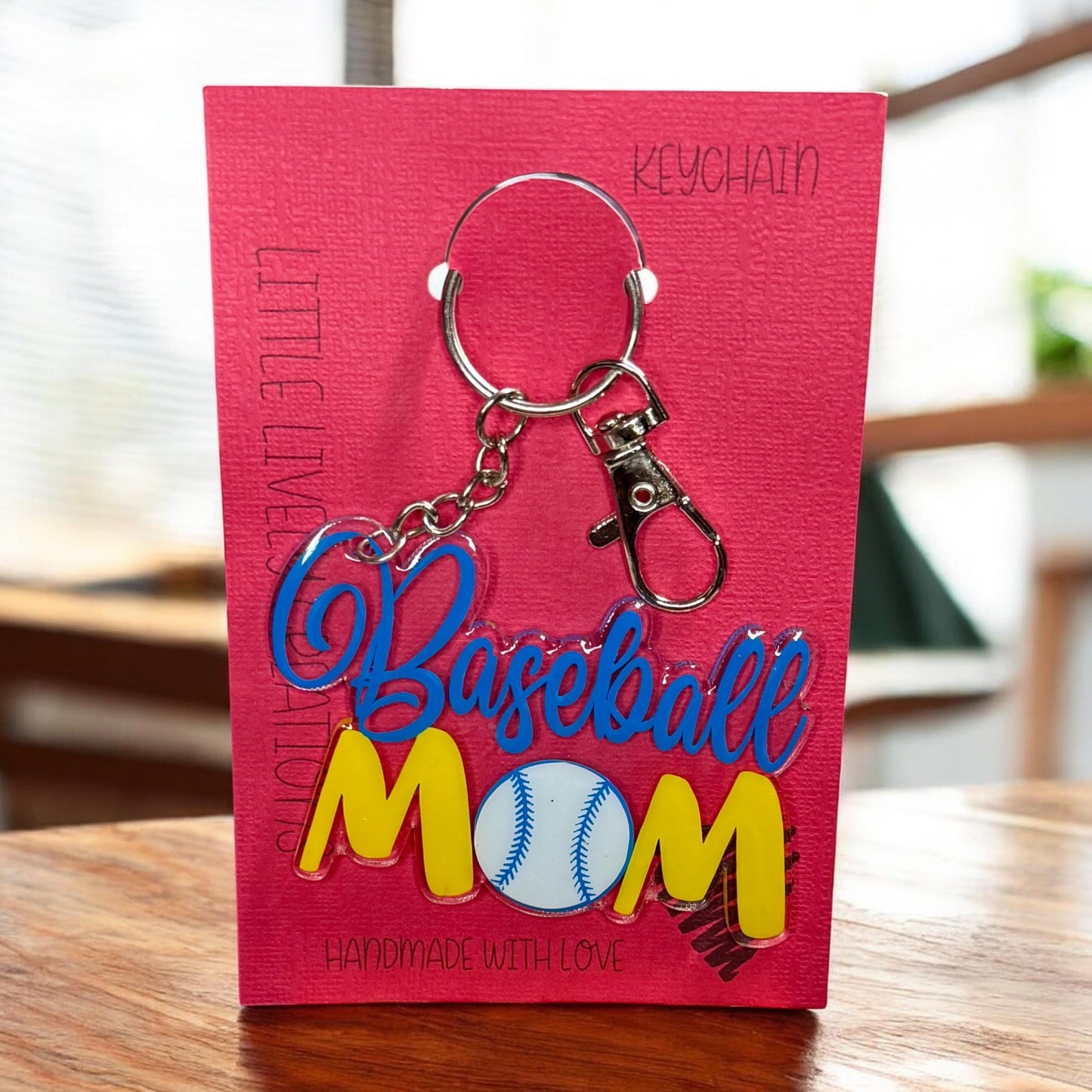 Sports Mom Keychain