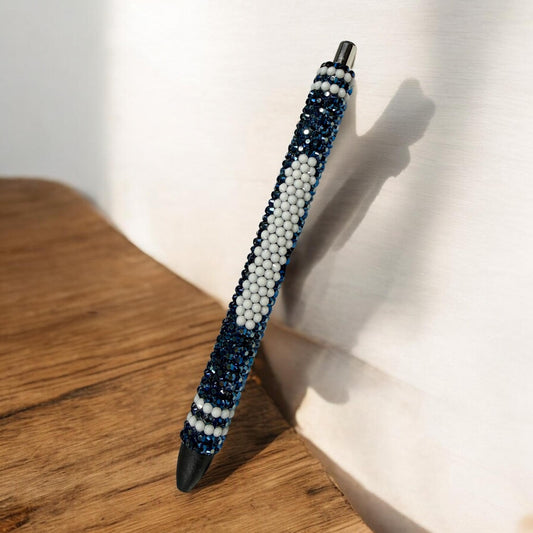 Black Crayon Rhinestone Pen