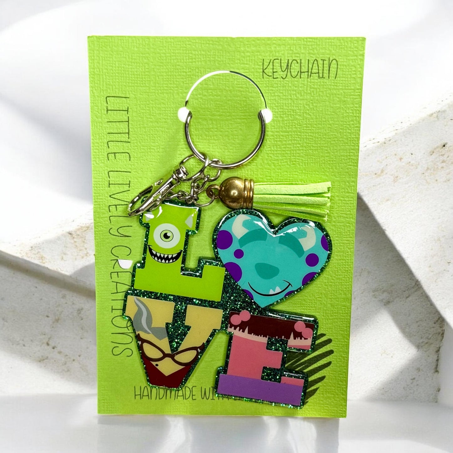 Love Character Keychains