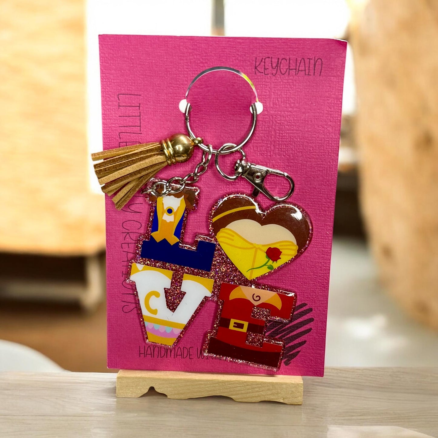 Love Character Keychains