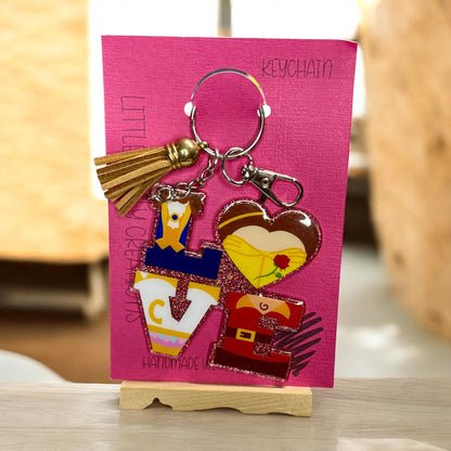 Love Character Keychains
