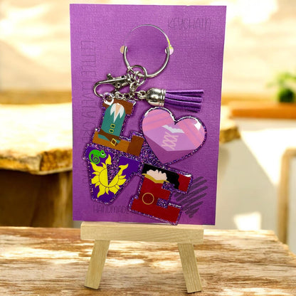 Love Character Keychains