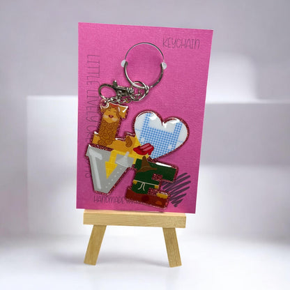 Love Character Keychains