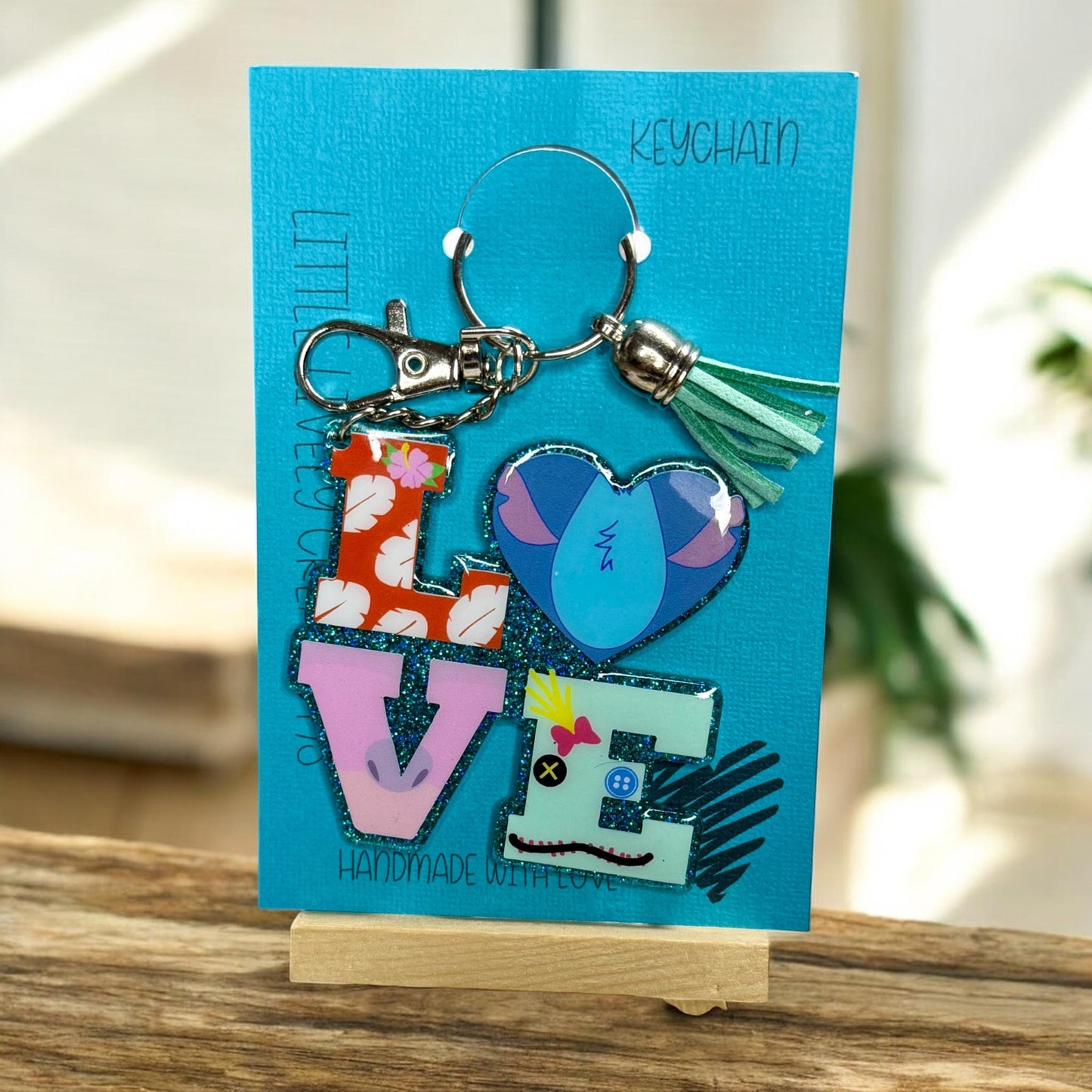 Love Character Keychains