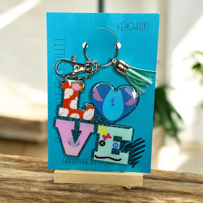 Love Character Keychains