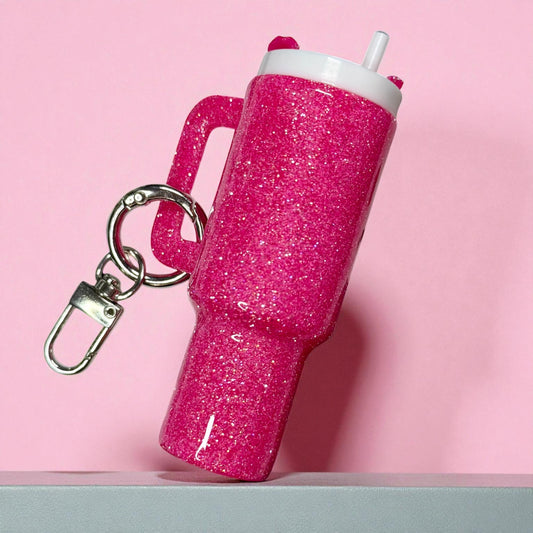 Pink Mini Tumbler Chapstick Holder