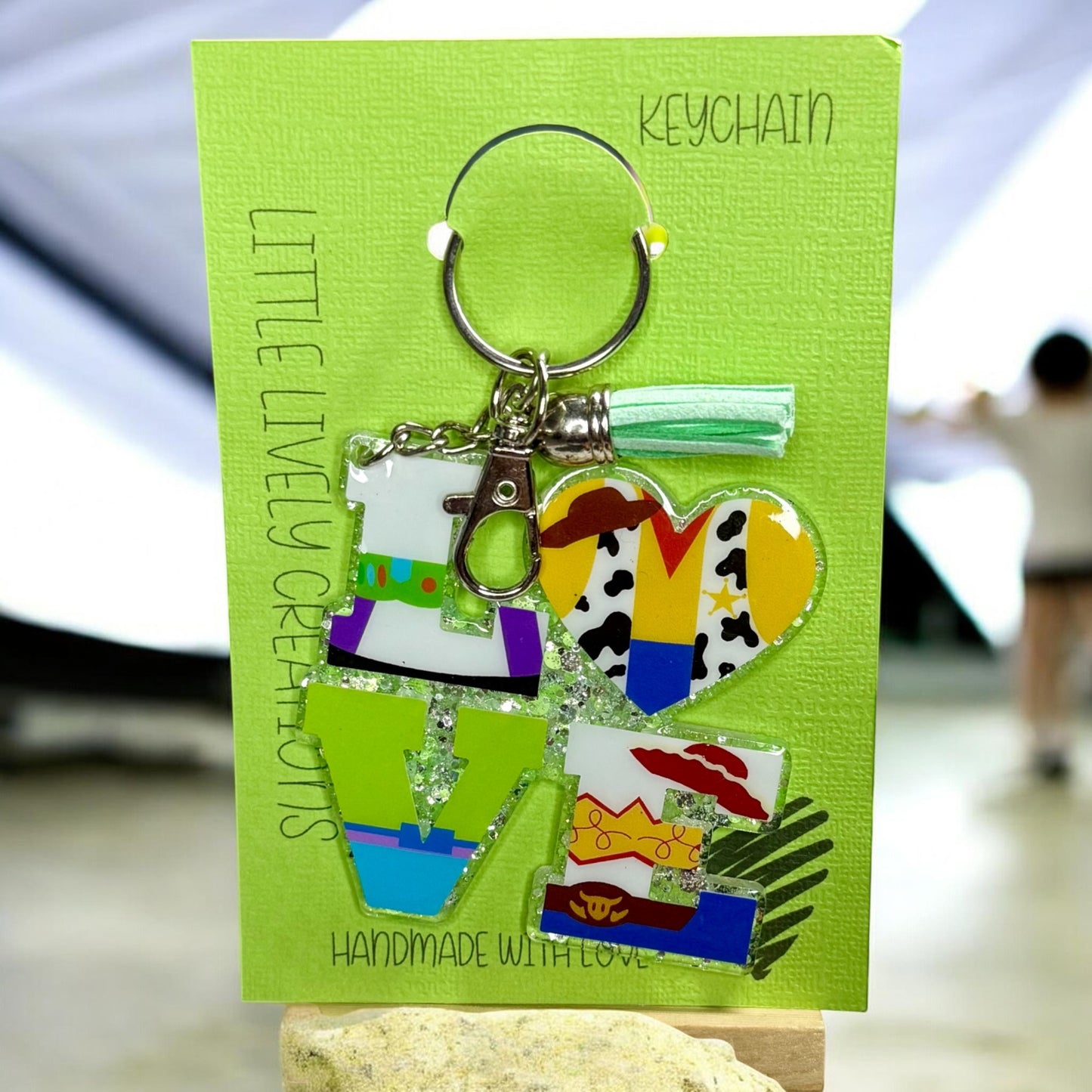 Love Character Keychains