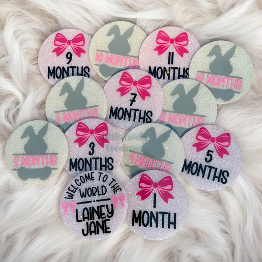 Monthly Baby Milestone Markers