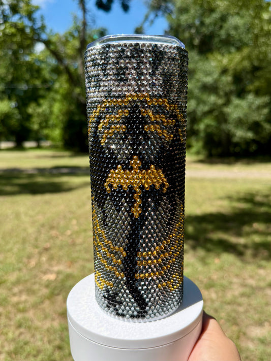 Dragon College Rhinestone Tumbler