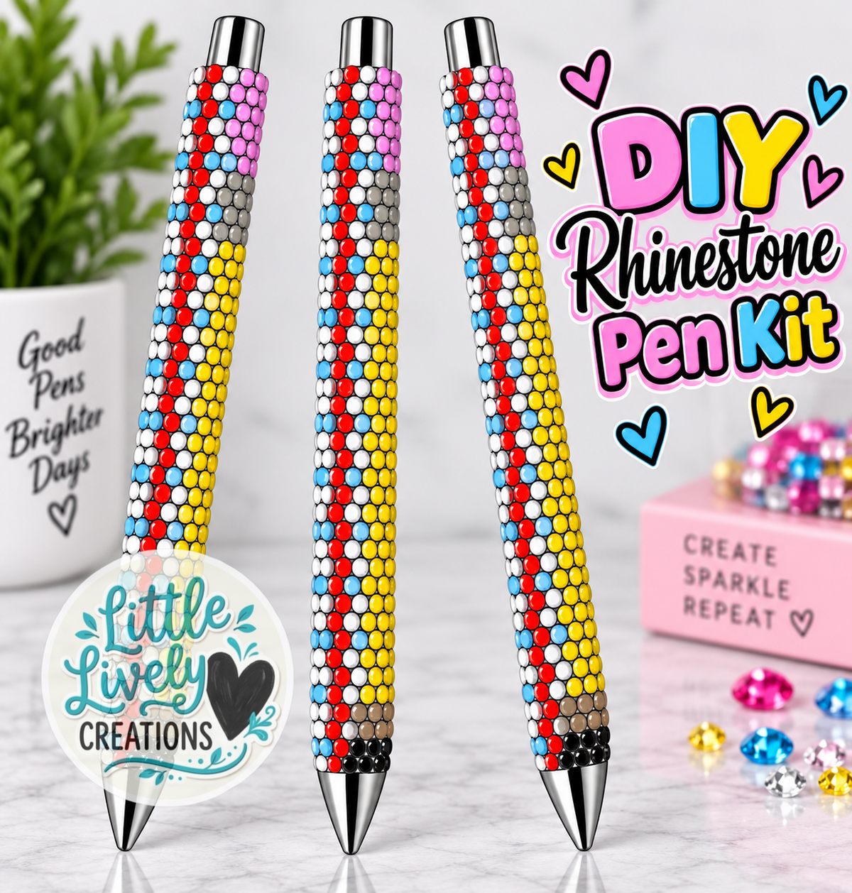 The Write Stuff Rhinestone Pen Kit