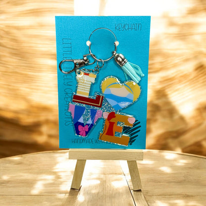 Love Character Keychains