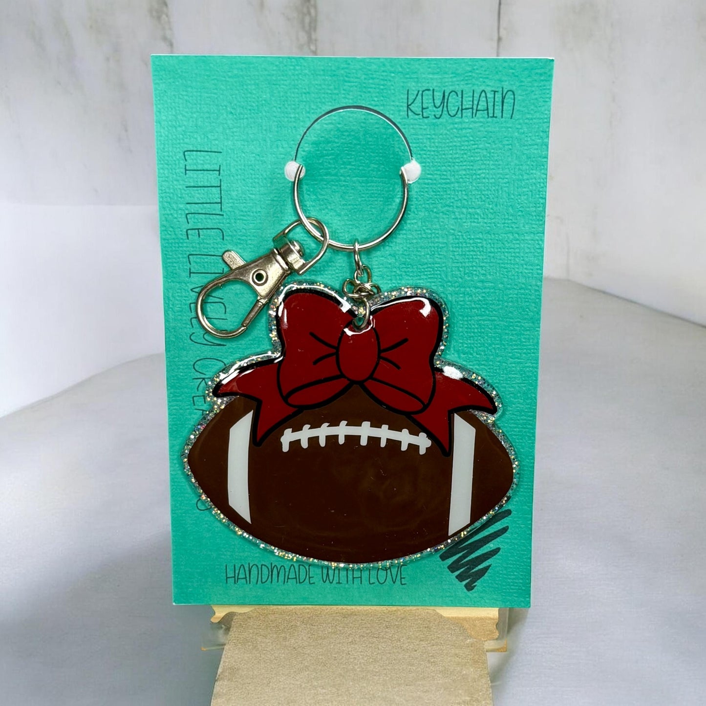 Football Keychain
