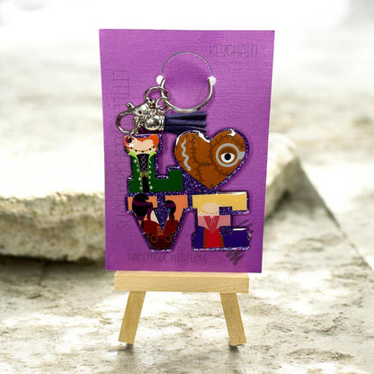 Love Character Keychains