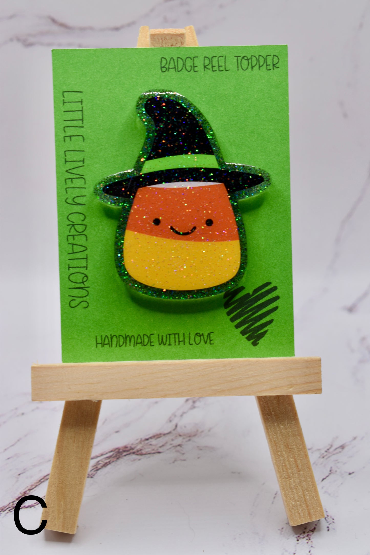 Candy Corn Witch