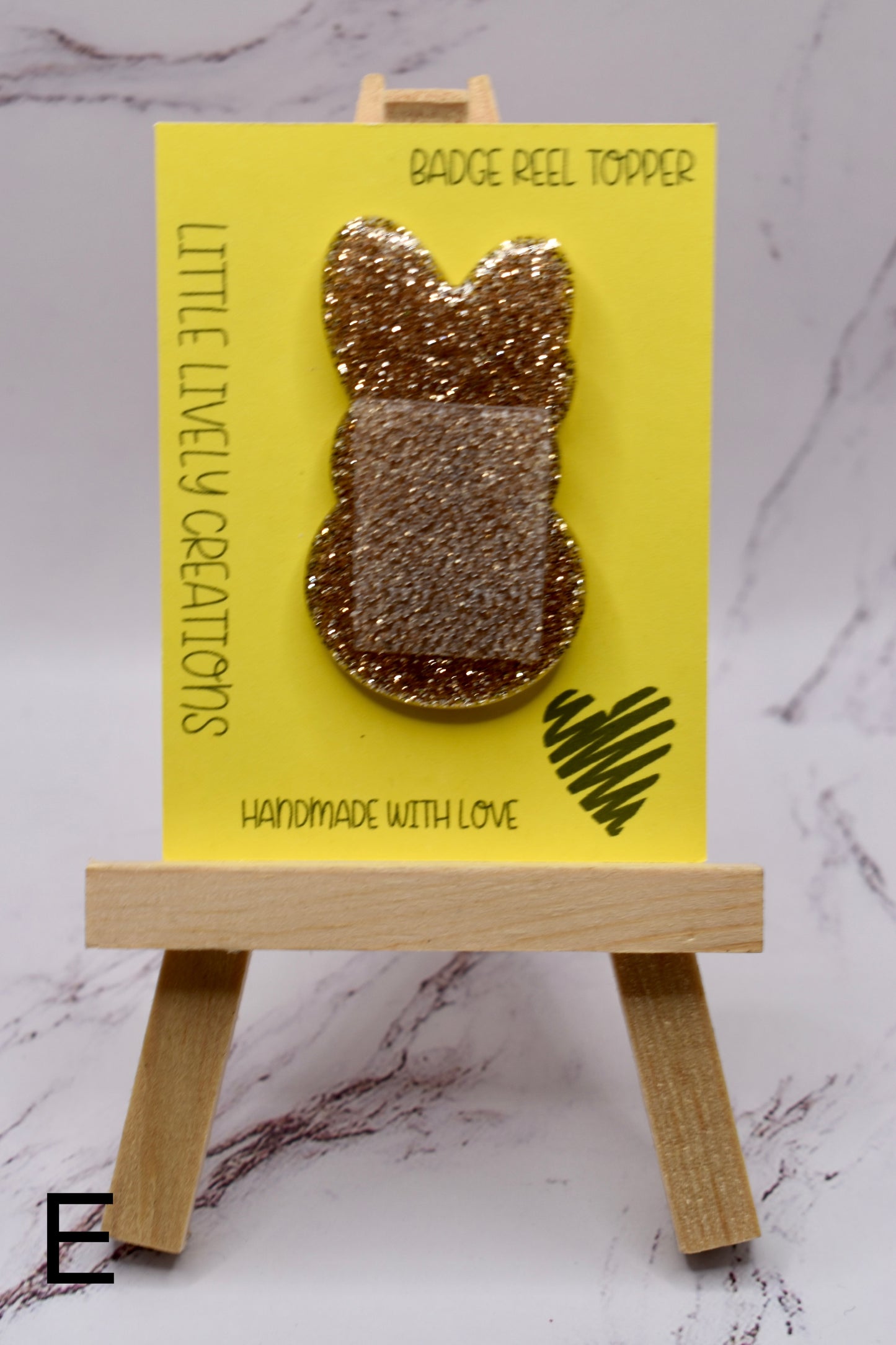 Checkered Peep Bunny