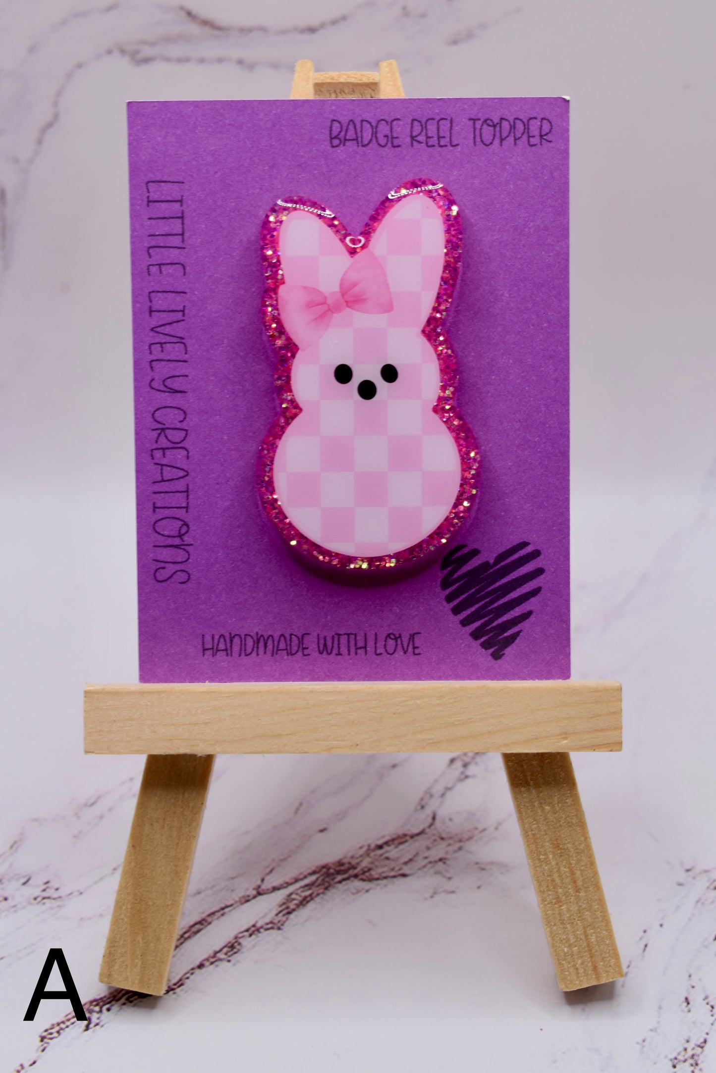 Checkered Peep Bunny