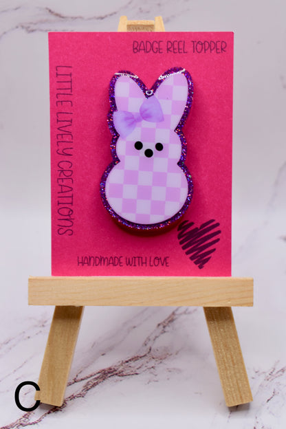 Checkered Peep Bunny