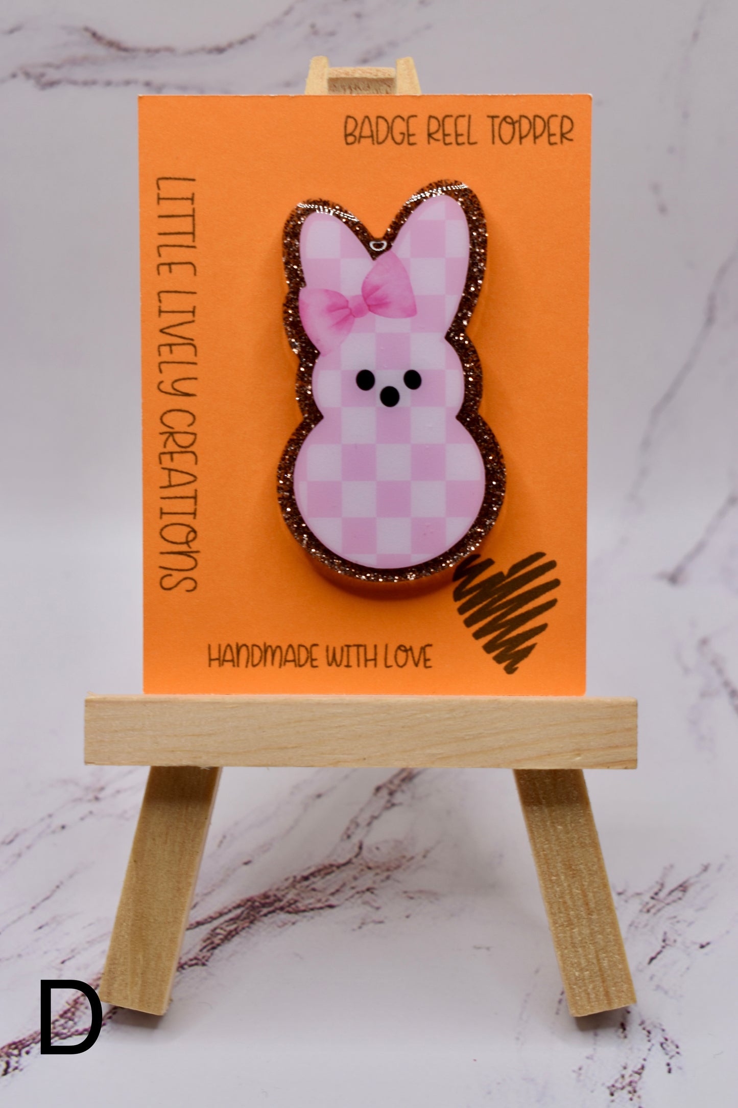 Checkered Peep Bunny