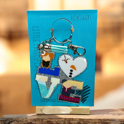 Love Character Keychains
