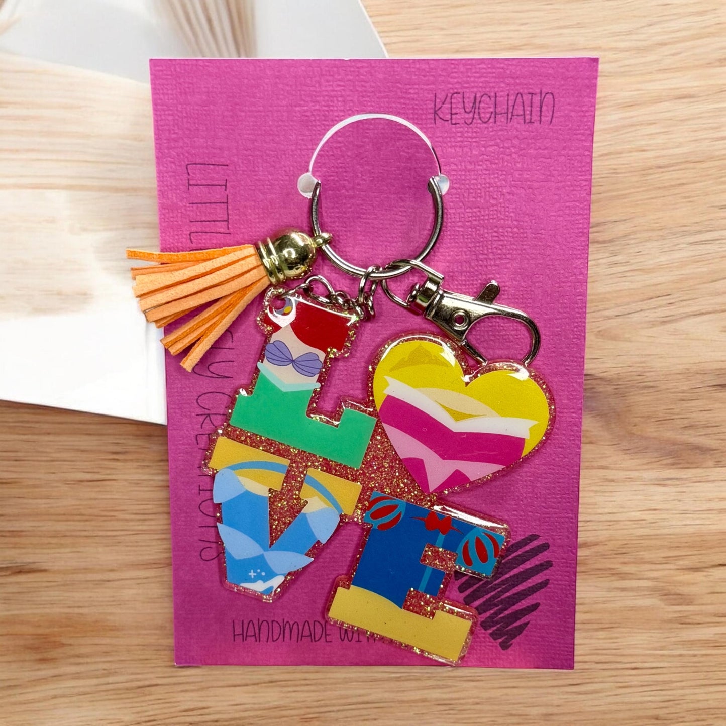 Love Character Keychains
