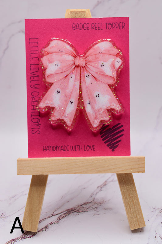 Ghosty Pink Bow