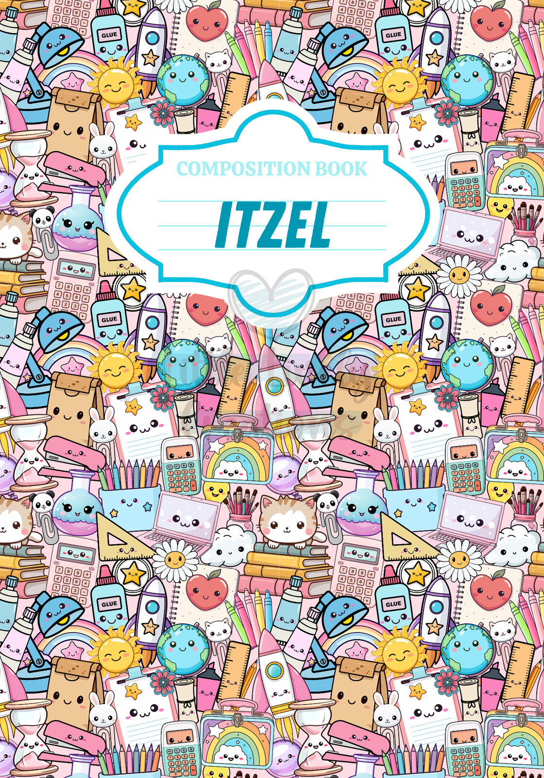 Personalized Composition Book