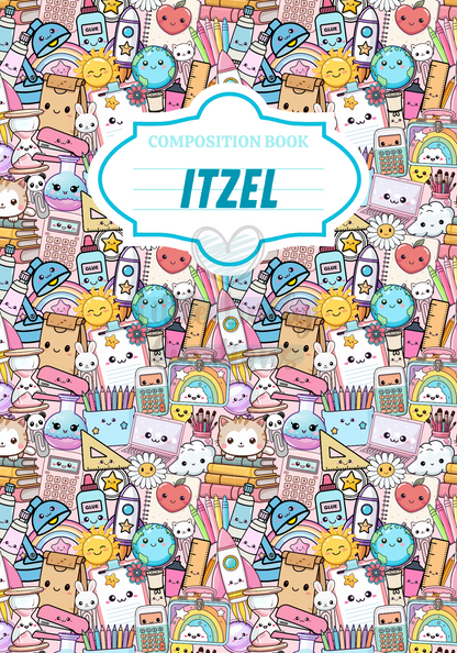 Personalized Composition Book