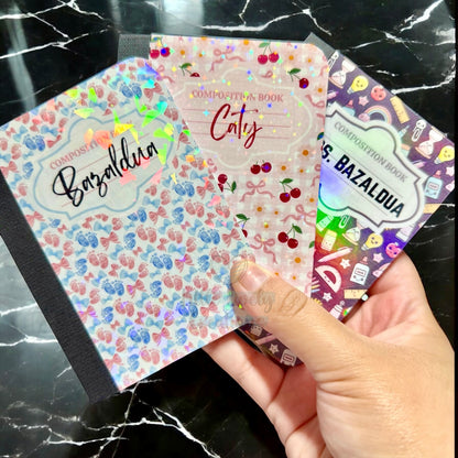 Personalized Composition Book