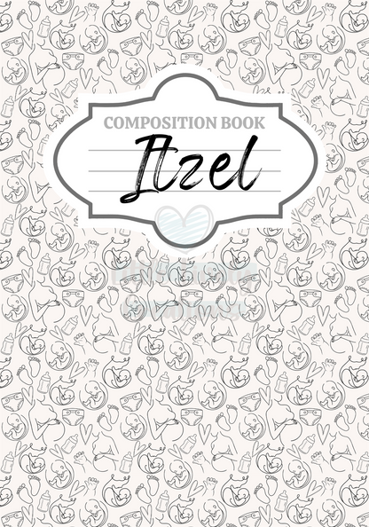Personalized Composition Book